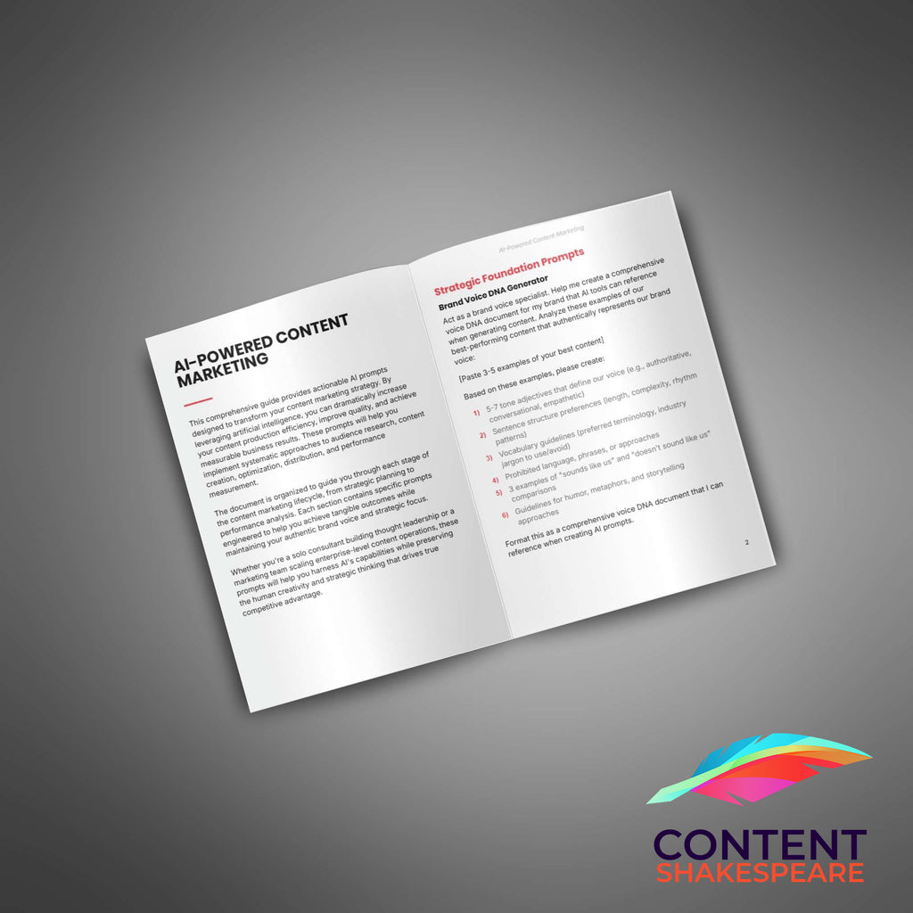 AI-Powered Content Marketing Prompt Pack