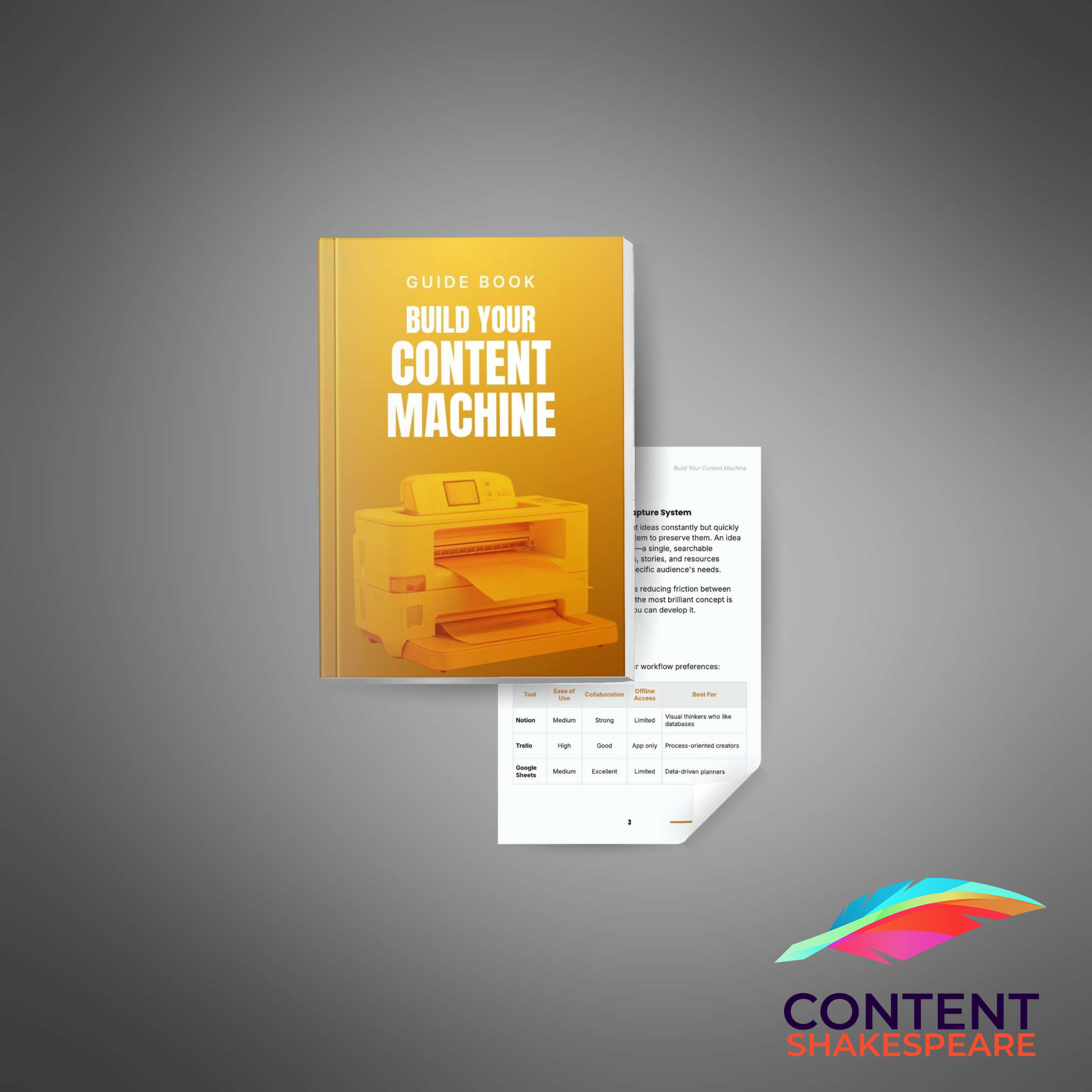 Build Your Content Machine eBook